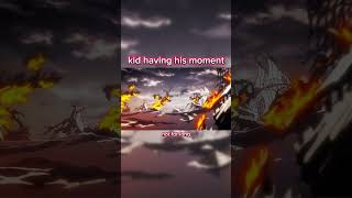 Kid vs Shanks akagami onepieceedit kid kid moment [upl. by Siriso]