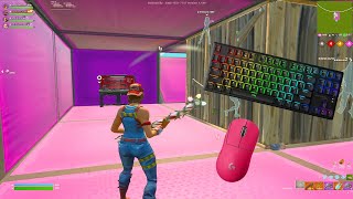 HyperX Alloy Fps Pro Keyboard ASMR 😴 Fortnite 3v3v3v3 Go Goated Zone Wars Gameplay 📦 [upl. by Arielle]