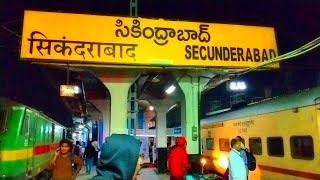 Secunderabad railway station street shopping street food and fruits [upl. by Hy]