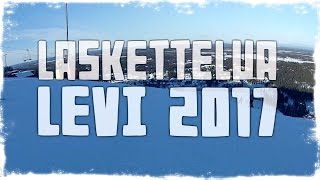 Lasketteluseikkailu Snowscootilla LEVI 2017 [upl. by Aiyt144]