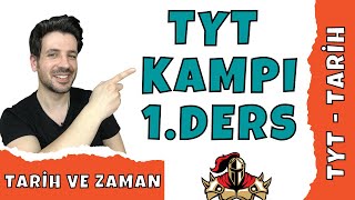 TYT Tarih Kampı  1 Ders  Tarih ve Zaman  2022  YKS [upl. by Ihsakat344]