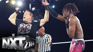 Rob Van Dam helps Je’Von Evans defeat Wes Lee NXT highlights Nov 6 2024 [upl. by Hanyaz]