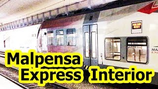 Malpensa Express  Interior [upl. by Ahsiri]