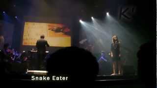 Snake Eater Lyrics  HD Live [upl. by Nowahs]