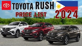 Toyota Rush Price and Specifications 2024 [upl. by Sinaj139]