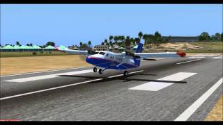 FSX Winair with DHC6 Twin Otter [upl. by Sheya]