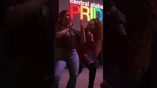 Trinity k bonet as Beyoncé Birmingham pride 2019 [upl. by Aihsenyt]