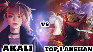 Wild Rift Akshan  Top 1 Akshan Gameplay Rank master [upl. by Eciral298]