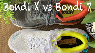 Hoka Bondi X vs Bondi 7  Max Cushion Daily Trainer Comparison  Which Is The Right Shoe For You [upl. by Isa670]