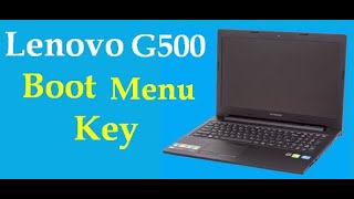 Lenovo g500 Boot Menu Key  How To Boot Lenovo g500 Laptop  By Bs Technical [upl. by Kirk167]