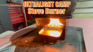 Ultralight Camping Hack Turn Lint and Wax into a Stove [upl. by Snook]