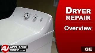 GE GTD33EASK0WW Dryer  Overview [upl. by Ygief465]