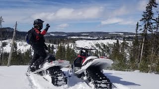 Summit 800R amp Yamaha Viper MTX Backcountry Mont Valin 2019 GGB EXHAUST [upl. by Helali]