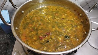 ಮೊಸಪ್ಪು ಮಾಡುವ ವಿಧಾನ ಸೊಪ್ಪಿನ ಸಾರು massoppu saru pappugreen leaf sambar recipe in kannada [upl. by Airotna]