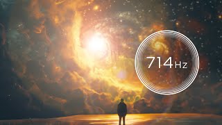 714 Hz Deep Frequency Immersion – Reduce Stress and Manifest Peace [upl. by Leahcimaj]