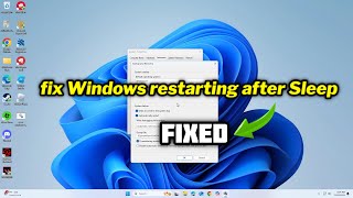 FIXED Windows restarting after Sleep [upl. by Radbun]