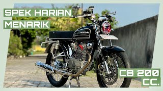 CB 125 ORIGINAL UPGRADE 200 CC DARI KEBUMEN  BADAS GARAGE [upl. by Midis]