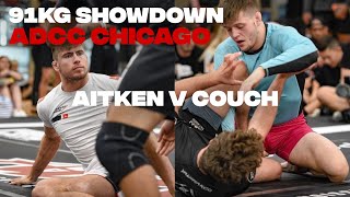 91 KG Showdown  Ryan Aitken And Jacob Couch Collide At The ADCC Chicago Open [upl. by Ettennaej]