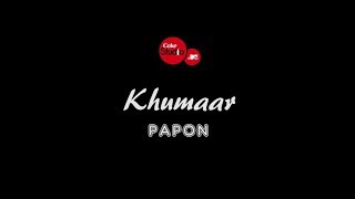 Khumaar  Papon  Coke Studio  Guitar Tutorial [upl. by Ecnerolf]