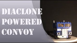 Diaclone Powered Convoy Blue Optimus Review [upl. by Marketa]