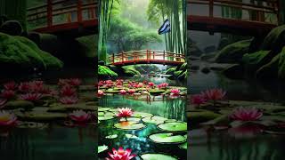 Relaxing Beautiful Music 🌿 Calm Music 21 bamboowatersounds relax watermusic meditationmusic [upl. by Eiuol34]