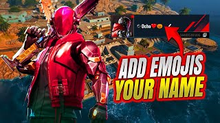 How to Add Emojis to Your Name in Blood Strike Easy Guide [upl. by Aierb]