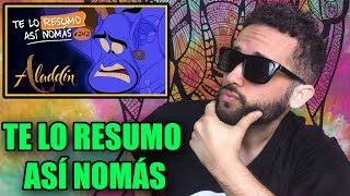 ALADDIN  TE LO RESUMO ASÍ NOMAS REACCIÓN  Marsal [upl. by Nuhsal610]