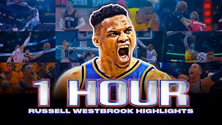 1 Hour Of INSPIRING Russell Westbrook Highlights 😤 [upl. by Frentz357]