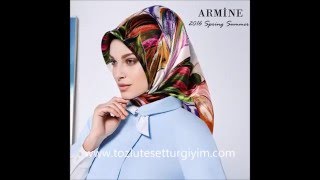 Armine 2016 Yaz Koleksiyonu Eşarp Modelleri [upl. by Arriet]