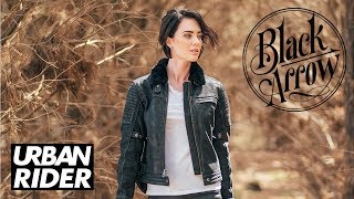 Black Arrow Night Hawk Womens Leather Jacket Review [upl. by Nyvar838]