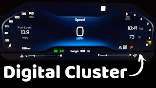 Digital Cluster Chevy Silverado LT Trail Boss [upl. by Adah]