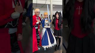 Cr木青木青 Tohsaka amp Archer anime game fyp fgotohsaka arche r saber cos cosplay cosplaygirl [upl. by Eniluqaj]