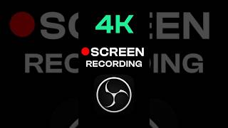 🔴 4K Screen Recording Settings in OBS Studio  HindiUrdu 4k obsstudio screenrecording [upl. by Penny]