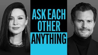 Jamie Dornan and Caitriona Balfe Ask Each Other Anything [upl. by Attenaz]