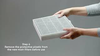 How to Replace a Pure Enrichment Air Purifier Filter  Quick and Easy [upl. by Clovah225]