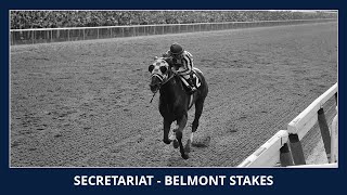 Secretariat  Belmont Stakes 1973 [upl. by Arlynne403]