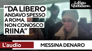 Messina Denaro in un audio dellinterrogatorio la voce del boss quotNon conosco Riinaquot [upl. by Llehcsreh798]