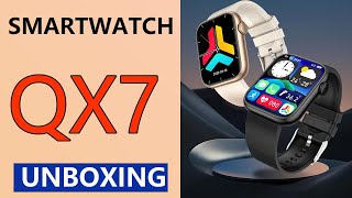 QX7 smart watch QX7 smart watch  HD full screen Bluetooth call [upl. by Pizor]