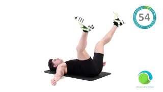 Supine Hip Abduction circuit training ideas to workout your lower body [upl. by Nnylarac]