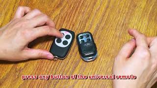 XIHADA Universal Garage Door Remote Universal Garage Door Opener Remote Universal Gate [upl. by Mani682]