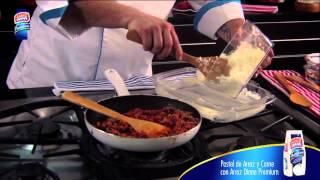 Pastel de Arroz con Carne  Arroz Diana Premium [upl. by Gide]