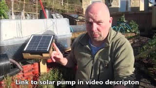 Solar Power Pond Pumps  Natural Swimming Pool Part V [upl. by Alekat]