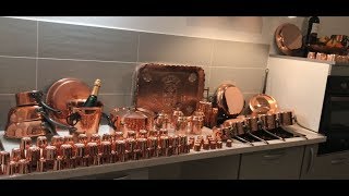 Copper Pan Set Deluxe collection 2018 HD [upl. by Nosnaj]