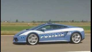 Lamborghini Police Car in Action [upl. by Latif]