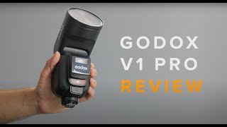 Godox V1 Pro Speedlight flash Review [upl. by Ecyar]