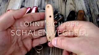 DIY Lederschalen für ein Victorinox Spartan [upl. by Annaig]