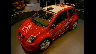 Citroën C2 Sport Concept au salon de Genève 2003 [upl. by Nodlew]