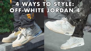 STYLING THE SNEAKER OF THE YEAR OffWhite Jordan 4 [upl. by Sel]