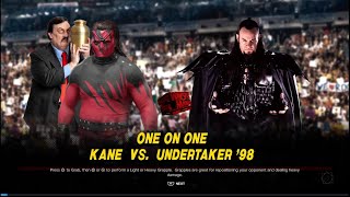 WWE 2k24 Relive That Moment ep14 Kane amp Paul Bearer vs Undertaker WrestleMania 14 [upl. by Urquhart9]