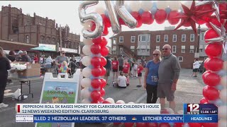 Clarksburg holds fifth annual Pepperoni Roll 5K [upl. by Bortz]